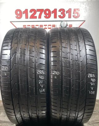 285 40 21 Y PIRELLI RUEDA AL 90% VIDA UTIL