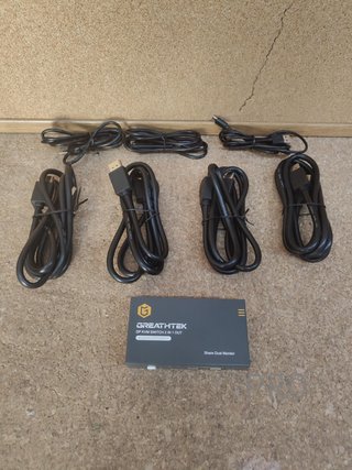 Switch KVM Displayport Dual Monitor 2 Porte, 4K a 60Hz