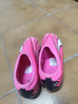 Zapatillas Fútbol Niña Rosa Talla X