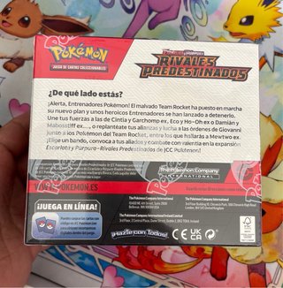 Sobres Pokémon Rivales predestinados TCG 7e/u