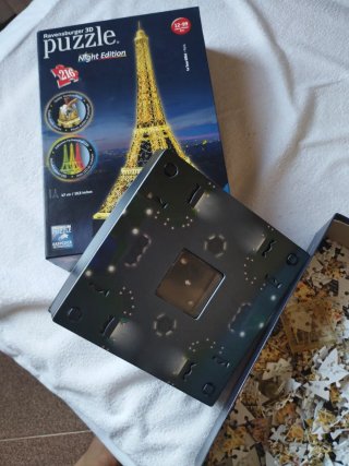Puzzle 3D Ravensburger Torre Eiffel Night Edition