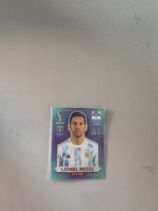 Cromo Lionel Messi y Cristiano Ronaldo