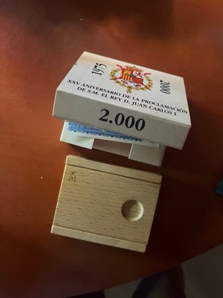 Moneda 2000 Pesetas Plata 2000 XXI Aniversario