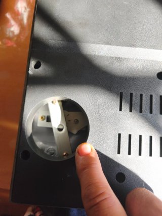 Giradischi Sony PS-X45 Argento Senza coperchio per riparazione