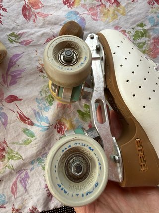 Patines artísticos EDEA talla 215 + Plancha Queen