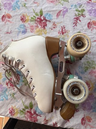 Patines artísticos EDEA talla 215 + Plancha Queen