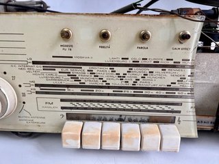 Radio Válvulas Philips Piezas