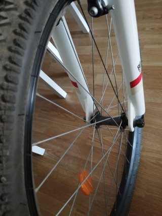Bicicleta Rockrider 26  pulgadas Negra semi nueva