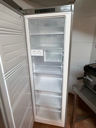 Congelatore verticale in acciaio inossidabile