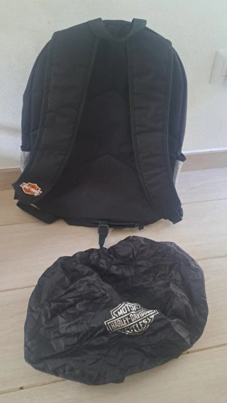 Zaino Harley-Davidson nero e beige