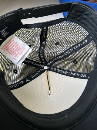 Gorra Jordan Negra Niño 8-20 Años