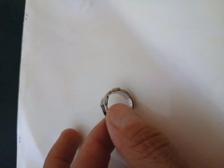 Bellissimo anello regolabile argento