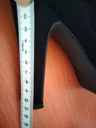 Zapatos tacón Tulipano negros