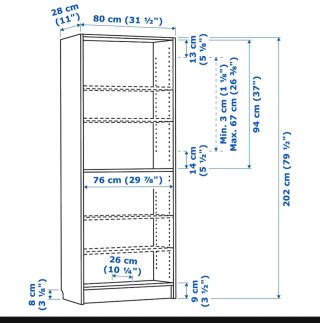 Estantería Billy ikea NUEVA