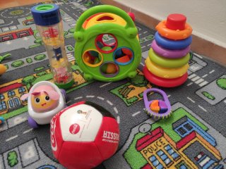 Lote de juguetes infantiles variados