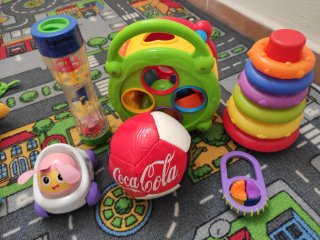 Lote de juguetes infantiles variados