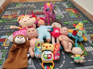 Lote de juguetes infantiles variados