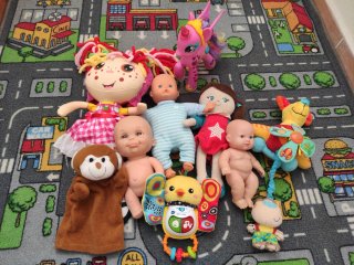 Lote de juguetes infantiles variados