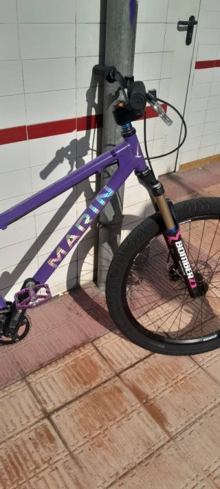 Bicicleta Marin Morada