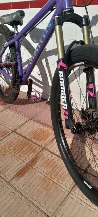 Bicicleta Marin Morada