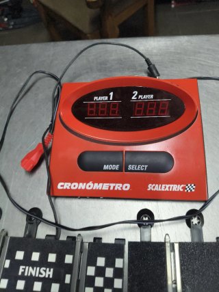 Scalextric Cronómetro 2 Jugadores control tiempos