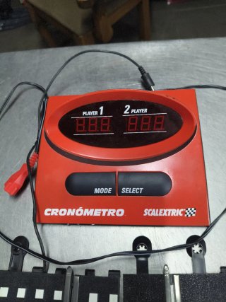 Scalextric Cronómetro 2 Jugadores control tiempos