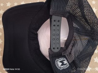 Gorra Perú Whairo Negra y Blanca