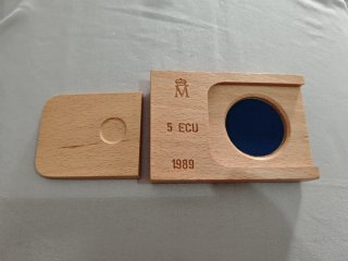 Moneda 5 ECU 1989