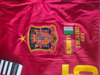 PACK España Euro2012 Ramos, Iniesta, Fábregas Xavi