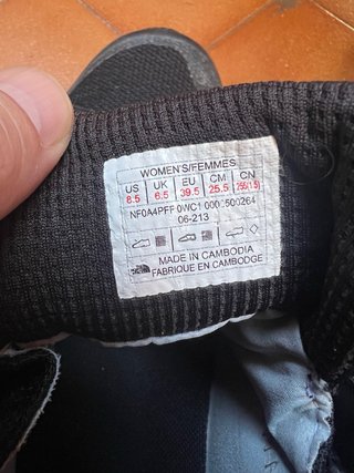 Botas Montaña The North Face Talla 39.5
