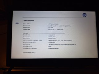 lotto 4 laptop / portatili HP 430 G3 ricondizionat