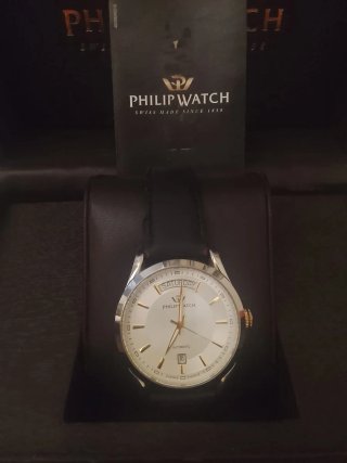 Reloj Philip Watch Automático Plata y Oro