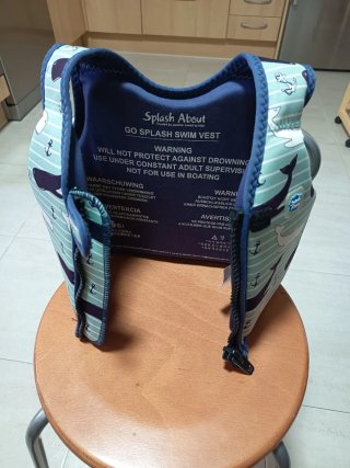 Chaleco salvavidas infantil ballenas
