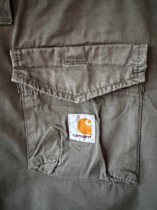 Bermudas Carhartt Mujer Verde Oliva