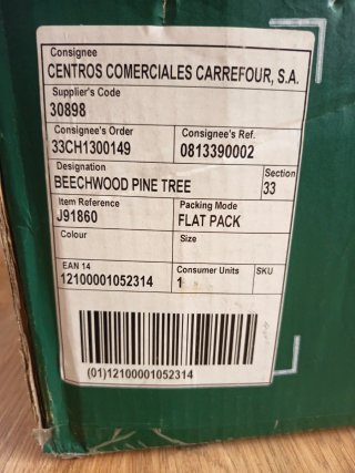 Árbol de Navidad 180 cm