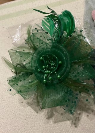 Vestido largo ceremonia verde T48