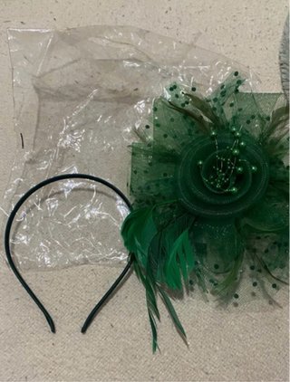 Vestido largo ceremonia verde T48
