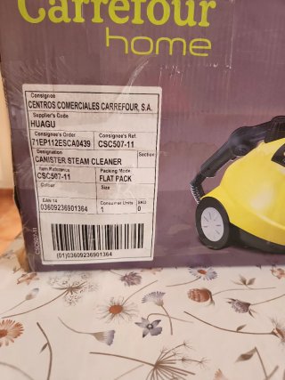 Limpiador a vapor Carrefour home