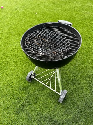 Barbacoa Weber Nera e Argentata