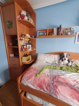Dormitorio juvenil completo