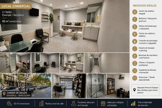 Local comercial en venta en La Dreta de l'Eixample en Barcelona
