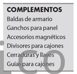 Conjunto Taller 6 Módulos S/Acero Inox Alyco 199014