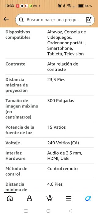 Proyector VOPLLS