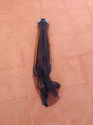 Caña de carbono 3m + sacadera pesca