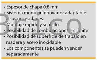 Conjunto Taller 5 Módulos S/Madera Alyco 164895