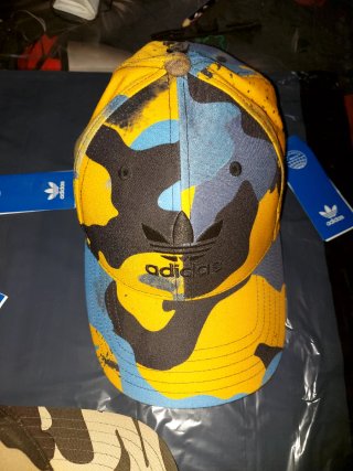 Lote 3 Gorras Adidas Camuflaje Nuevas