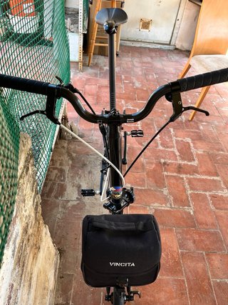 Bicicleta Brompton Negra M3L