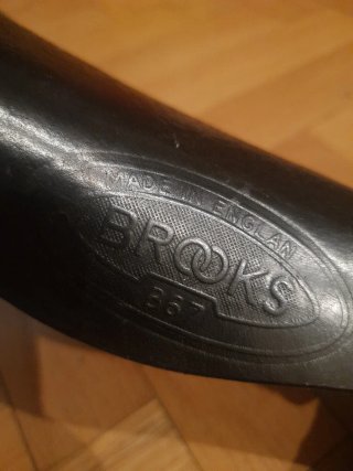 Sillín Brooks B67 negro