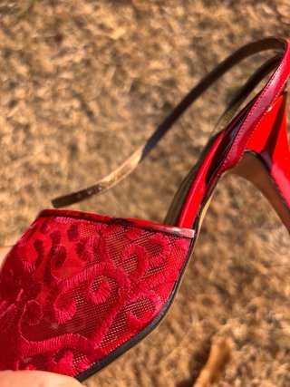 Scarpe décolleté Yves Saint Laurent rosse