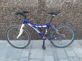 Bicicleta infantil azul